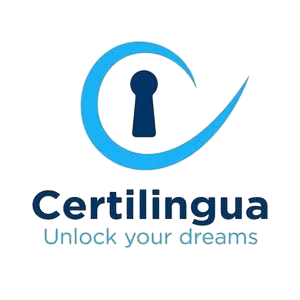 Logo Certilingua, cliente de Esbot